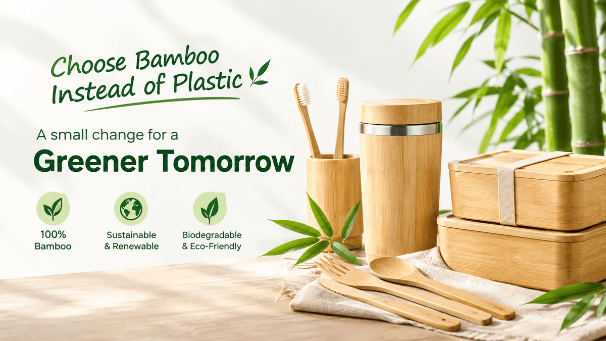 Bamboo Instead of Plastic | QINGYA Paper