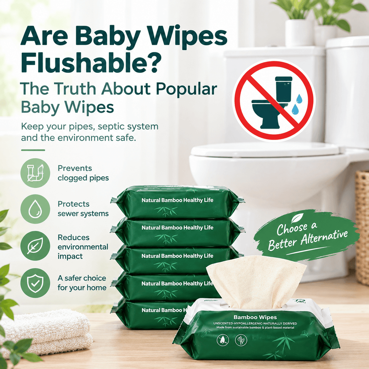Are Baby WipesFlushable?The Truth About PopularBaby Wipes