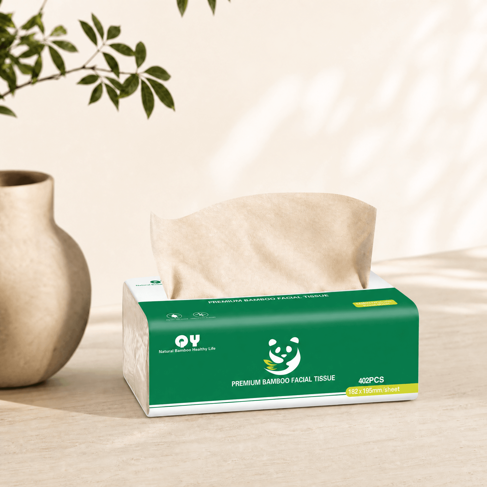 bamboo facial tissue