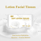 lotion facial tissues dual-action hydration glycerin plus protein essence soft pocket tissues