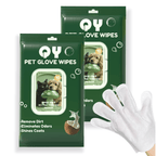 pet glove wipes 10 packs rinse free extra thick design remove dirt eliminates odors shines coats
