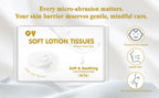 lotion tissues for sensitive skin baby delicate skin flu season gentle care 6-layer thickened design 20 sheets pocket pack