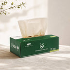 A box of ‘Qingya’ brand natural-coloured boxed tissues