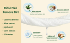 pet glove wipes ingredients coconut extract aloe extract jojoba oil corn extract EDI water soothes hydrates skin natural