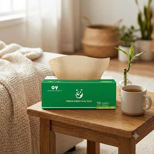 Everyday Scenarios for Bamboo Pulp Tissue Boxes