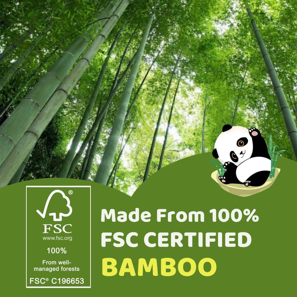 Mega Roll Bamboo Toilet Paper  | 12 rolls |Plastic-Free | Qingya