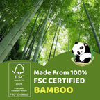 Mega Roll Bamboo Toilet Paper  | 12 rolls |Plastic-Free | Qingya