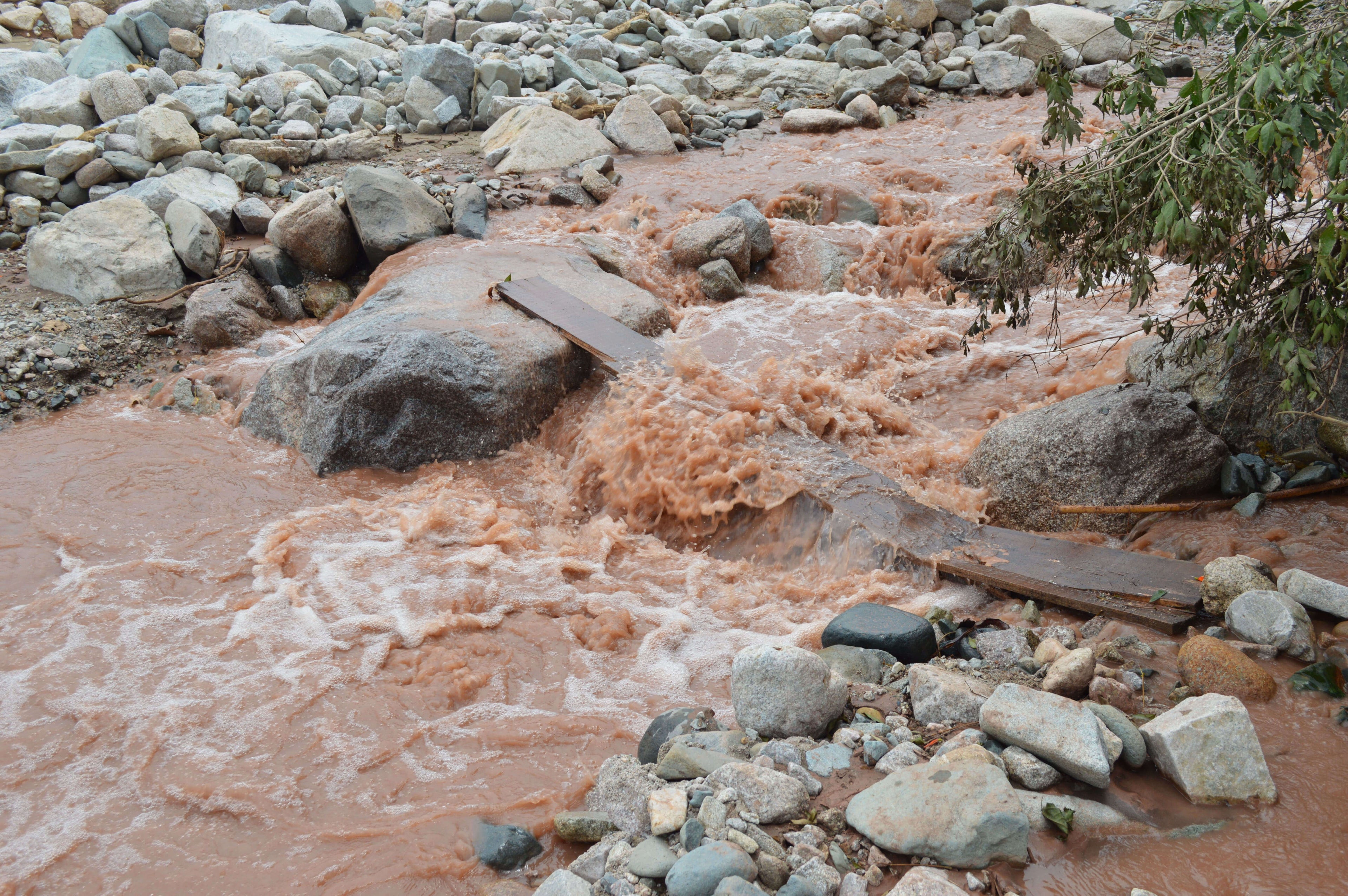 Mudslides in Ya'an caused by deforestation - the inspiration behind Qingya Paper
