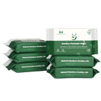 bamboo flushable wipes 60 packs unscented hypoallergenic naturally derived FSC certified 7.9x5.9 inch sustainable bamboo pulp