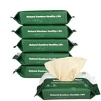 bamboo flushable wipes packaging unscented hypoallergenic naturally derived FSC certified