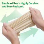 bamboo fiber highly durable and tear-resistant strong paper texture