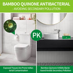 bamboo quinone antibacterial protection exposed tissues prone to bacteria vs bamboo quinone inhibits bacteria avoiding secondary pollution