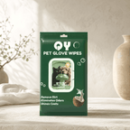 Qingya pet cleaning glove wipes